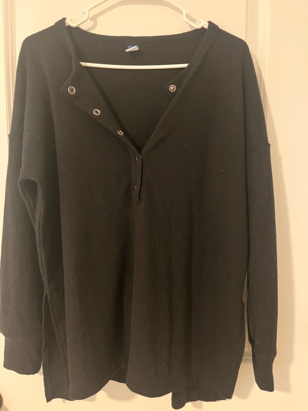 Men’s Black Old Navy Oversized Sweater - Size XS